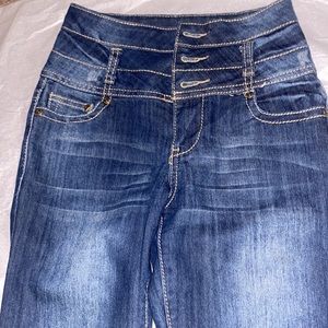 Rue21 super skinny high waist blue jeans